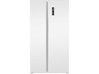 Bomann white 442l amerikaanse koelkast met vriezer sbs7344-white - afbeelding 2 van  6