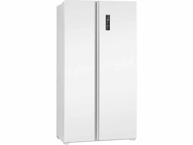 Bomann white 442l amerikaanse koelkast met vriezer sbs7344-white - afbeelding 1 van  6