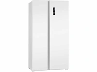 Bomann white 442l amerikaanse koelkast met vriezer sbs7344-white
