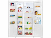 Bomann white 442l amerikaanse koelkast met vriezer sbs7344-white - afbeelding 3 van  6
