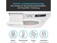 Bomann wtk 7181 condensordroger 8 kg - afbeelding 8 van  12