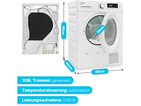 Bomann wtk 7181 condensordroger 8 kg - afbeelding 9 van  12