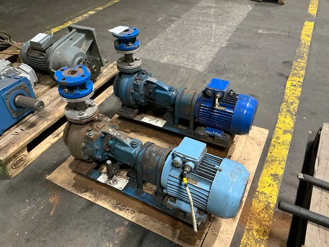 Bombas zeda 20-40/160 industriële centrifugaalpomp (2x) - afbeelding 3 van  5