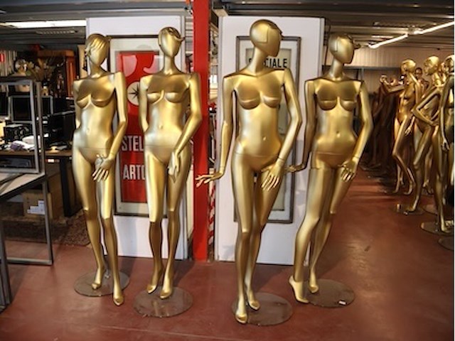 Bonami gouden paspop (x4) - afbeelding 1 van  16