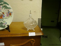 Bonbonière in half kristal - afbeelding 1 van  1