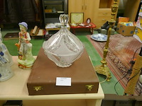 Bonbonière in kristal - afbeelding 1 van  2