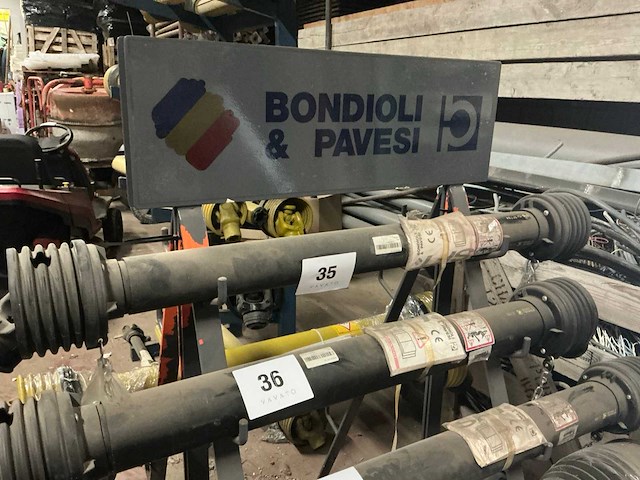 Bondioli & pavesi sft s4 aandrijfas - afbeelding 1 van  6