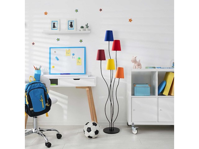 Bonibon staande lamp | metalen behuizing | multicolor - afbeelding 3 van  6