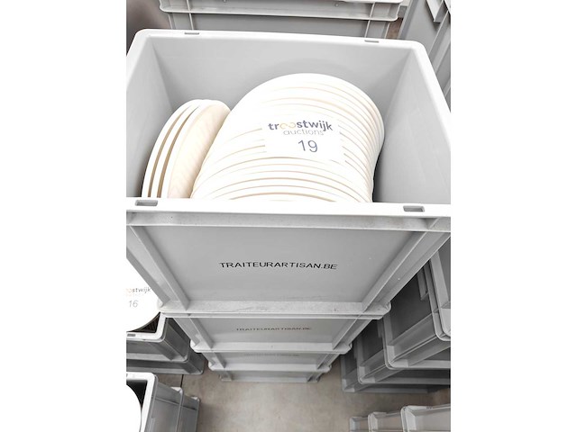 Bonna - bord - porselein: borden (100x) - afbeelding 1 van  4