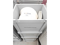 Bonna - bord - porselein: borden (100x)