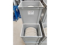 Bonna - dekbord - porselein: dekborden wit (100x)