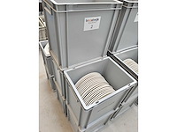 Bonna - dekbord - porselein: dekborden wit (100x) - afbeelding 2 van  3