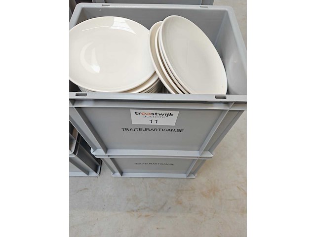 Bonna - dessertbord - porselein: dessertborden (100x) - afbeelding 1 van  4