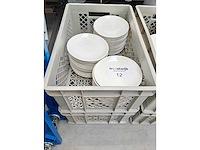 Bonna - dessertbord - porselein: dessertborden (100x)