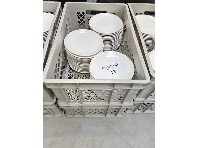 Bonna - dessertbord - porselein: dessertborden (100x) - afbeelding 1 van  2