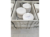 Bonna - dessertbord - porselein: dessertborden (100x)