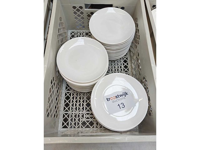 Bonna - dessertbord - porselein: dessertborden (100x) - afbeelding 2 van  2