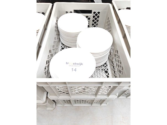 Bonna - dessertbord - porselein: dessertborden (100x) - afbeelding 1 van  3