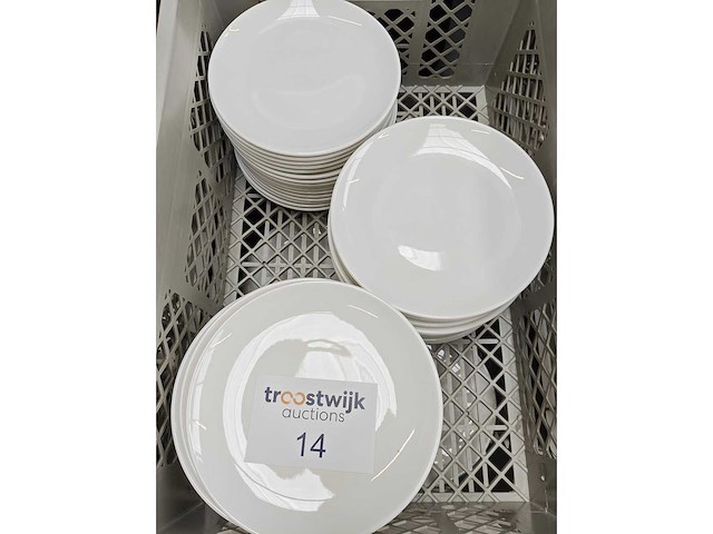 Bonna - dessertbord - porselein: dessertborden (100x) - afbeelding 2 van  3