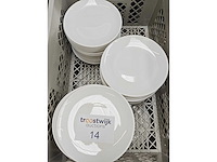 Bonna - dessertbord - porselein: dessertborden (100x) - afbeelding 2 van  3