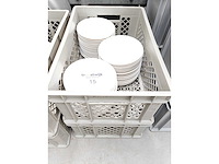 Bonna - dessertbord - porselein: dessertborden (100x)