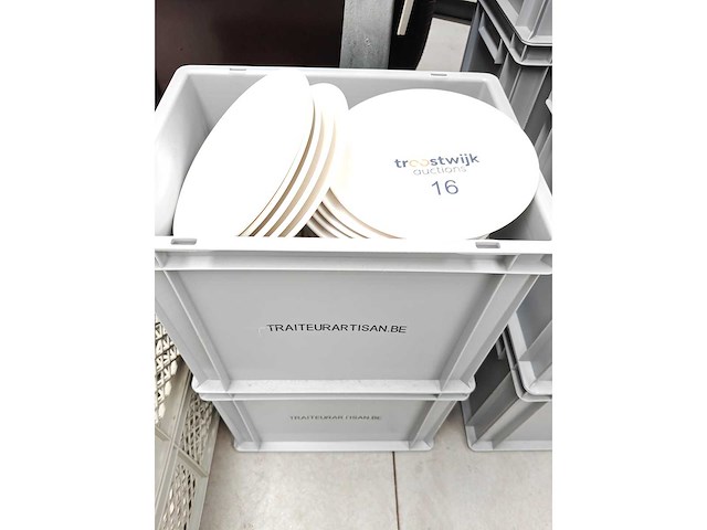 Bonna - dessertbord - porselein: dessertborden (100x) - afbeelding 1 van  4