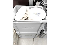 Bonna - dessertbord - porselein: dessertborden (100x)