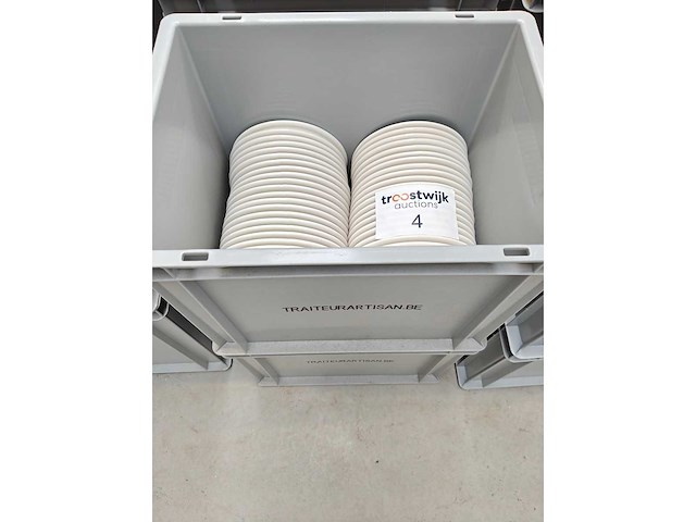 Bonna - porselein: bord (100x) - afbeelding 1 van  2