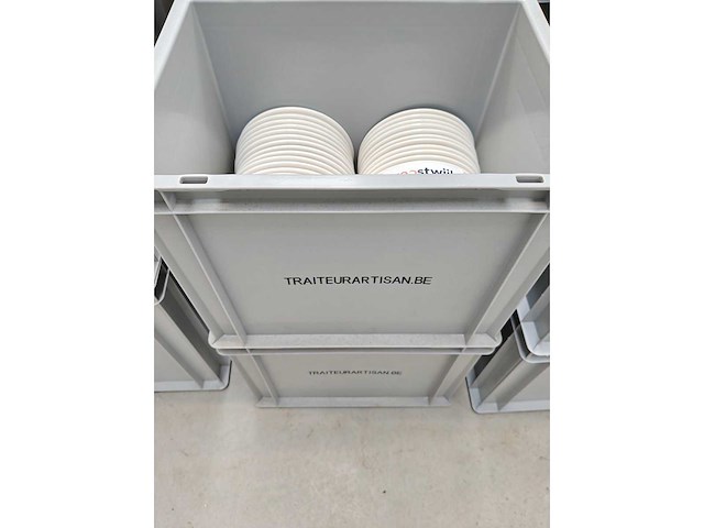 Bonna - porselein: bord (100x) - afbeelding 2 van  2