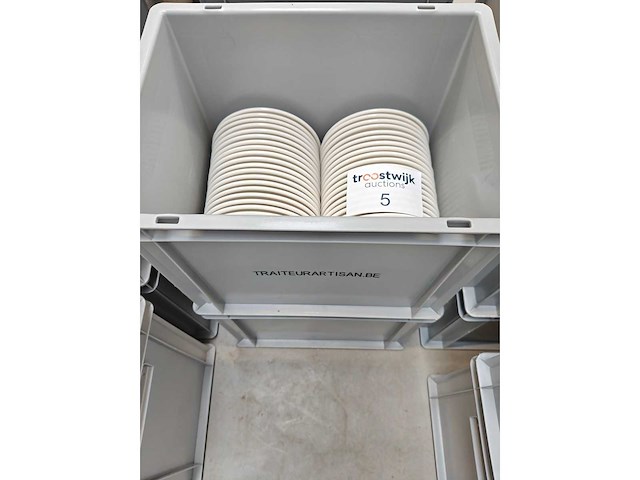 Bonna - porselein: bord (100x) - afbeelding 1 van  4