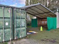 Boogschiet unit incl. 20ft zeecontainer
