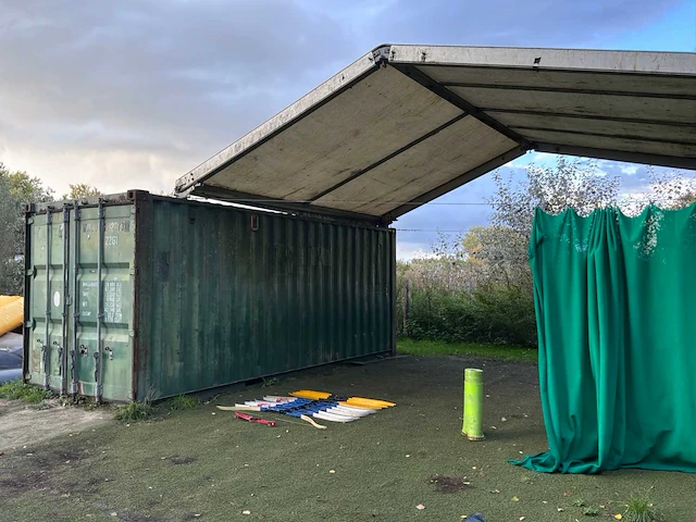 Boogschiet unit incl. 20ft zeecontainer - afbeelding 11 van  16
