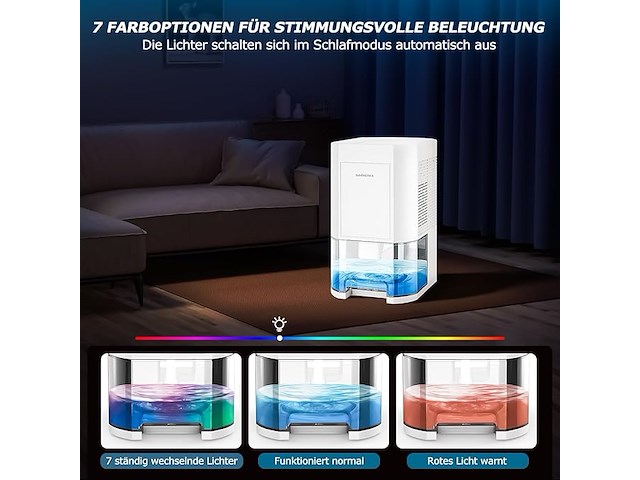 Boohenka elektrische luchtontvochtiger - afbeelding 2 van  4