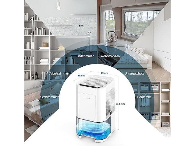 Boohenka elektrische luchtontvochtiger - afbeelding 4 van  6