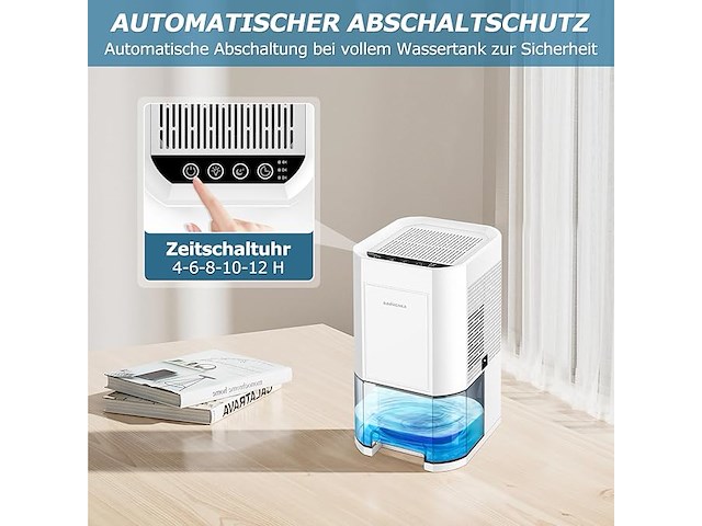 Boohenka elektrische luchtontvochtiger - afbeelding 5 van  6