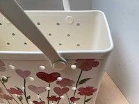 Boombag schoudertas flowers 45x25x33 - afbeelding 2 van  6