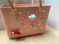 Boombag schoudertas pink 45x25x33 - afbeelding 6 van  6