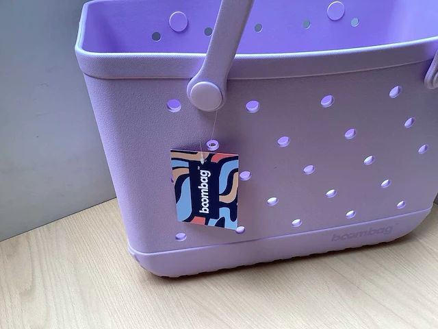 Boombag schoudertas purple 45x25x33 - afbeelding 2 van  5