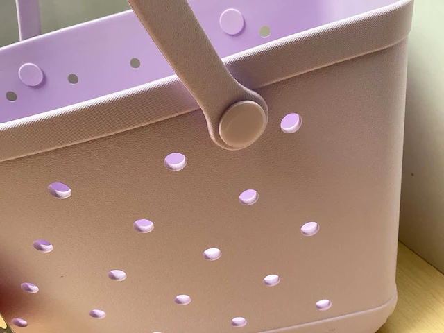 Boombag schoudertas purple 45x25x33 - afbeelding 5 van  5
