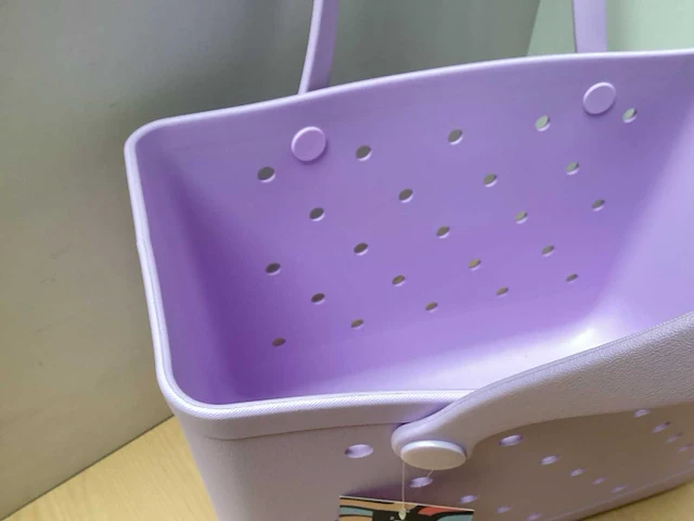 Boombag schoudertas purple 45x25x33 - afbeelding 4 van  5