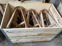 Boomstam barkruk (10x) - afbeelding 2 van  4