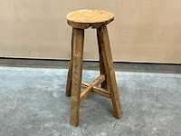 Boomstam barkruk (6x)