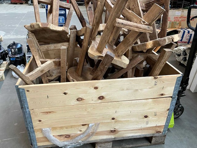 Boomstam kruk (17x) - afbeelding 3 van  3