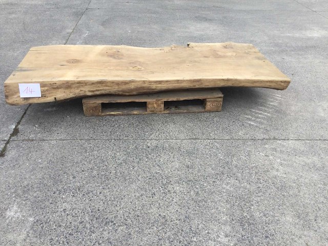 Boomstam tafelblad ceder 2280x760x180mm - afbeelding 7 van  8