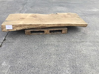 Boomstam tafelblad ceder 2280x760x180mm - afbeelding 7 van  8