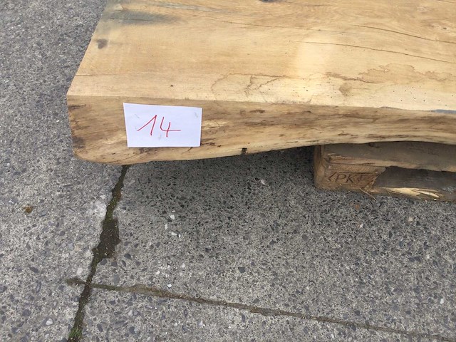 Boomstam tafelblad ceder 2280x760x180mm - afbeelding 8 van  8