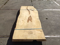 Boomstam tafelblad ceder 2340 x 870 x 100 mm - afbeelding 3 van  8