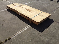 Boomstam tafelblad ceder 2340 x 870 x 100 mm - afbeelding 4 van  8
