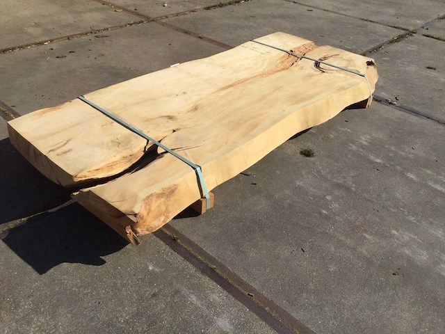 Boomstam tafelblad ceder 2380 x 930 x 120 mm - afbeelding 1 van  7