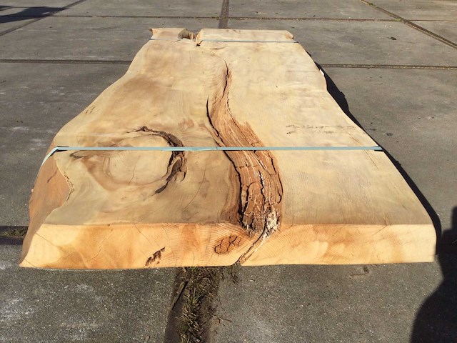 Boomstam tafelblad ceder 2380 x 930 x 120 mm - afbeelding 5 van  7